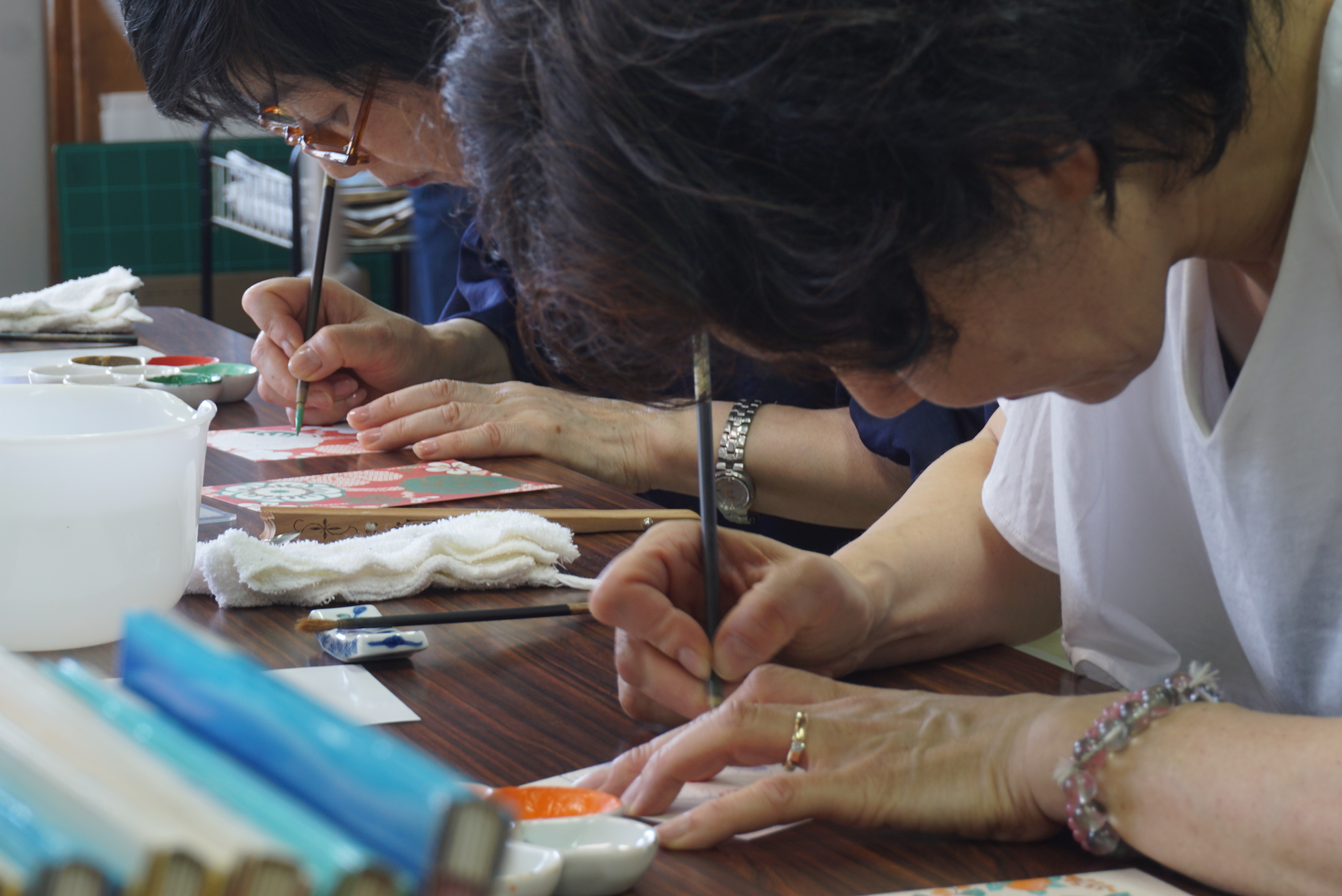 Kyo-ya -Kimono painting workshop - image01